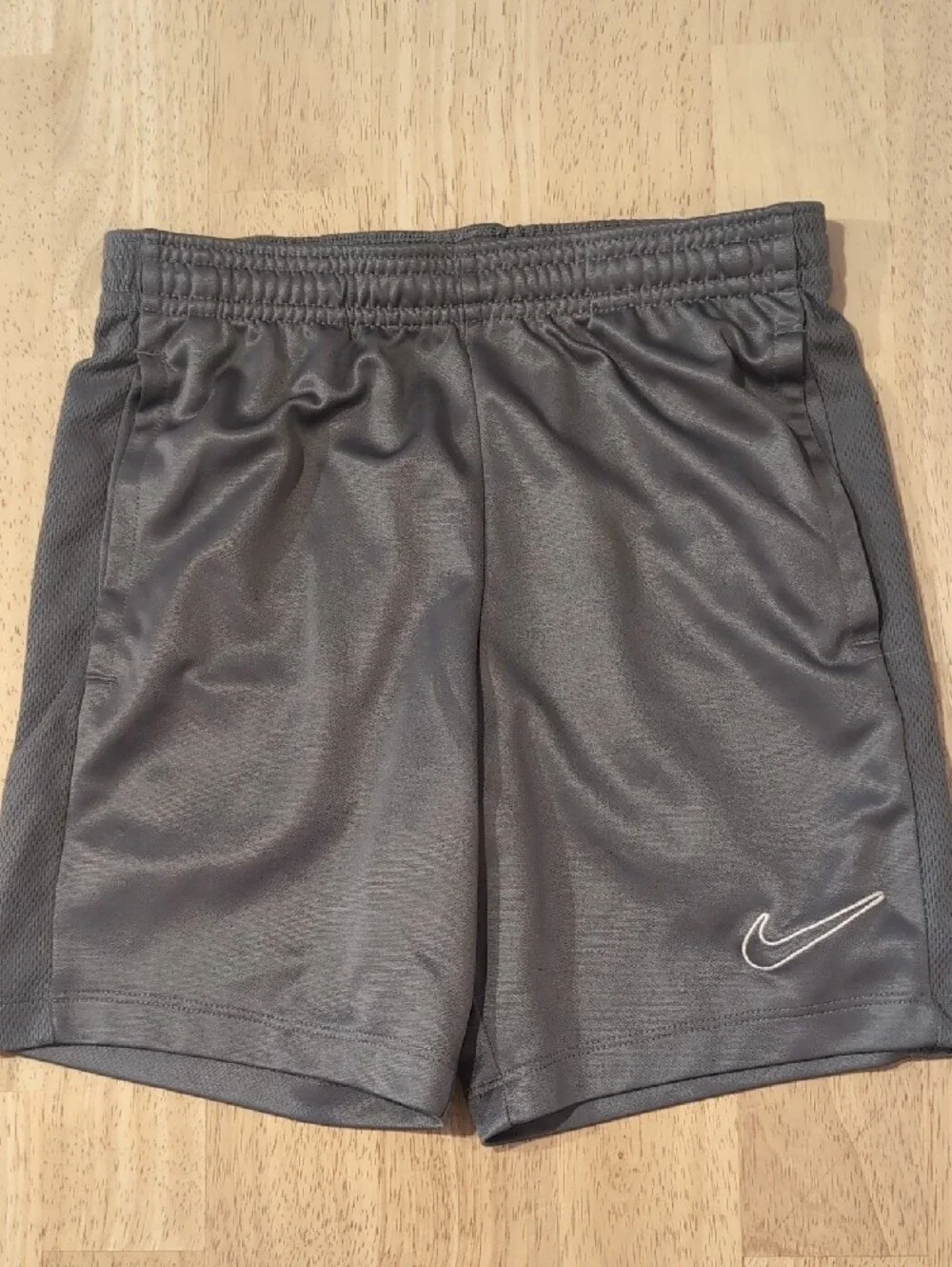 Nike Kids' Athletic Shorts Set (Black, Red, Gray) Size Small